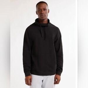 Men's Classic Black Turtleneck Sweater
